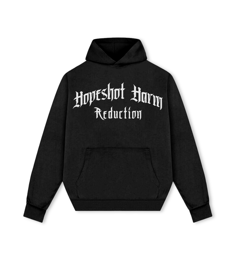 Old English Hope Shot Harm Reduction Hoody