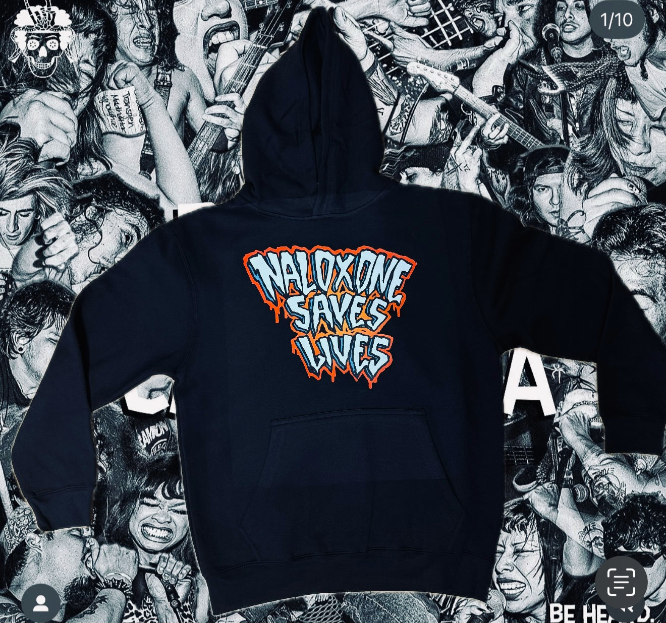 Naloxone Saves Lives Hoodie